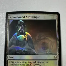 Wizards of the Coast Abandoned Air Temple Avatar Land Holo White 2025 Dom Lay - Image 3