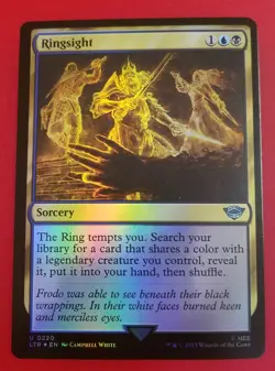 1x Ringsight | FOIL | LTR: Tales of Middle-Earth | MTG Magic Cards - Image 3