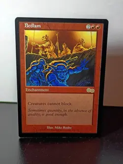 MTG Bedlam Urza's Saga 175/350 Regular Rare - Image 1