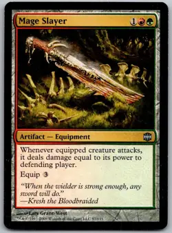 Mage Slayer 57 Uncommon Alara Reborn Magic: The Gathering Lightly Played - Image 1