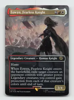 Eowyn, Fearless Knight (Borderless) R Universes Beyond: The Lord of the Rings: T - Image 1