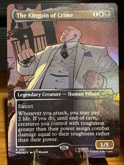 The Kingpin of Crime (Borderless) (0327) Marvel Super Heroes Foil - Image 1