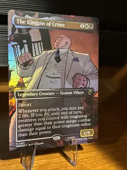 The Kingpin of Crime (Borderless) (0327) Marvel Super Heroes Foil - Image 2