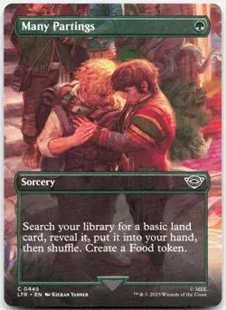 Many Partings (Borderless) Magic: The Gathering NM - Image 1