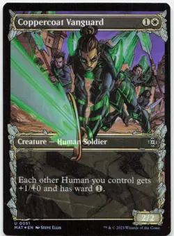 Coppercoat Vanguard March of the Machine: Magic: The Gathering Foil NM - Image 1