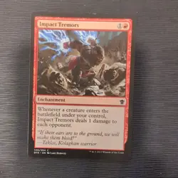 Impact Tremors #140 (MP) Dragons of Tarkir DTK English Regular MTG FREE SHIPPING - Image 1