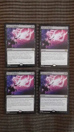Magic: the Gathering / MtG Flare of Malice x4 Modern Horizons 3 - Image 1