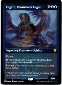 Eligeth, Crossroads Augur (Foil Etched) (Foil) Commander Legends, 556 NM - Image 1