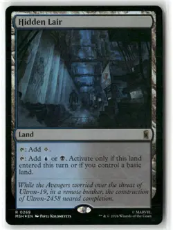 Hidden Lair 269 Rare Marvel Super Heroes Magic: The Gathering Foil Near Mint - Image 1