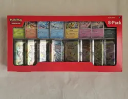 Pokemon TCG: Scarlet & Violet - Prismatic Evolutions 8 Pack Mini Tin Set - Image 1