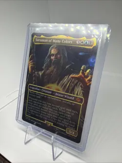 Saruman of Many Colors (Borderless) Universes Beyond: the Lord of the Rings:... - Image 3