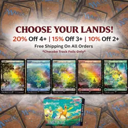 Chocobo Track Foil Lands - Commander: MTG Final Fantasy (FIC) - Near Mint - Image 5