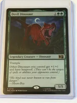 Devil Dinosaur Marvel Super Heroes Commander Foil 719 - Image 1