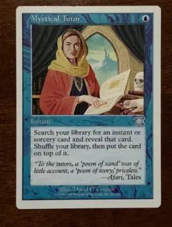 Mystical Tutor, "MTG Core Set 6th Edition" Regular (LP+) - Image 1