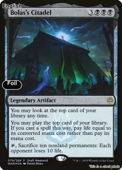 Bolas's Citadel (Draft Weekend) EN [LARP - 79] - LP [Foil] TCG MTG - Image 1