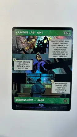 MTG Marvel Spider-Man Kraven's Last Hunt #226 Foil Borderless - Image 1