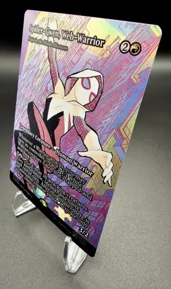 Spider-Gwen Web Warrior MTG Foil NM Marvel - Image 2