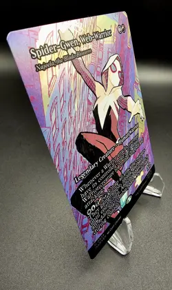 Spider-Gwen Web Warrior MTG Foil NM Marvel - Image 3