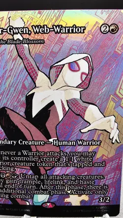 Spider-Gwen Web Warrior MTG Foil NM Marvel - Image 4