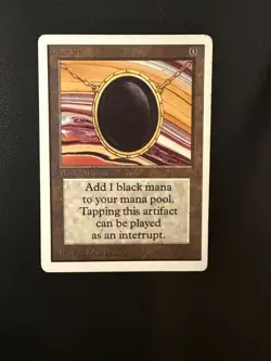 1993 MTG Unlimited Mox Jet Power 9 Reserved List Lightly Played Vintage LP - Image 1