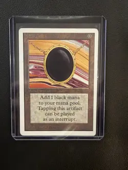 1993 MTG Unlimited Mox Jet Power 9 Reserved List Lightly Played Vintage LP - Image 3