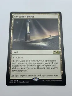 Detection Tower - M19 Core Set 2019 - MTG - Rare - Magic The Gathering - Image 2