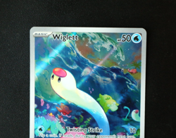 Pokemon Card - Wiglett 206/198 Scarlet & Violet Base - Illustration Rare - NM ⭐ - Image 2
