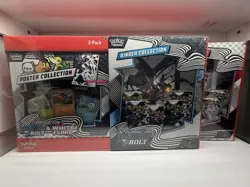 2x Sets Pokemon Black Bolt/White Flare Binder + Poster Collection Sam's Club NEW - Image 1