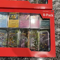 Pokemon TCG: Prismatic Evolutions 8 Mini-Tins Promos Costco Lot Of 2 **IN HAND** - Image 4