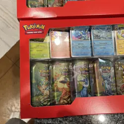 Pokemon TCG: Prismatic Evolutions 8 Mini-Tins Promos Costco Lot Of 2 **IN HAND** - Image 5