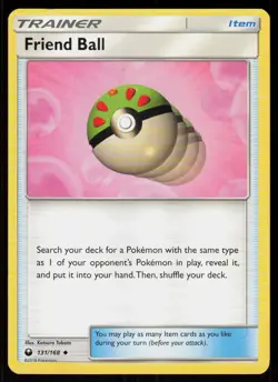 Friend Ball 131/168 Uncommon Celestial Storm Pokemon Near Mint - Image 1