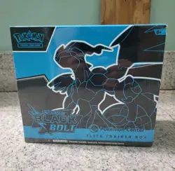 Pokemon TCG Black Bolt Pokemon Center Elite Trainer Box PC ETB New - Image 1