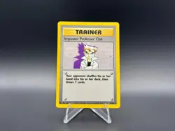 Imposter Professor Oak 73/102 | Base Set Unlimited Pokemon Vintage WOTC - MP - Image 1