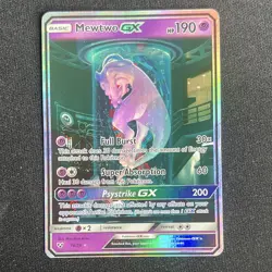 The Pokemon Company Mewtwo GX 78/73 Full Art Holo 190 HP English - Image 2