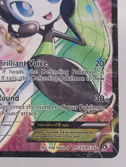 Meloetta EX RC25/RC25 - Rare Holo - Legendary Treasures Radiant Collection - DMG - Image 4