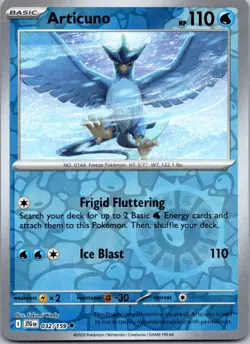 Articuno 032/159 Journey Together Pokemon TCG Reverse Holo UC NM - Image 1