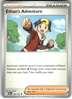 Ethan's Adventure 165/182 Uncommon Destined Rivals Pokemon Near Mint - Image 1