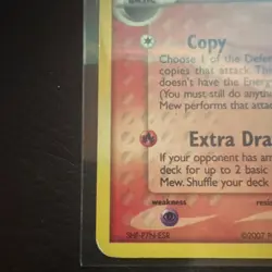 The Pokemon Company Mew POP Series 5 Delta Species Holo Rare EN 003/017 HP 60 - Image 2