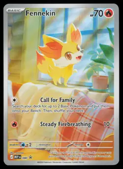 Pokemon Fennekin - 080 - Holo Promo ME: Mega Evolution Promo Holo NM - Image 1