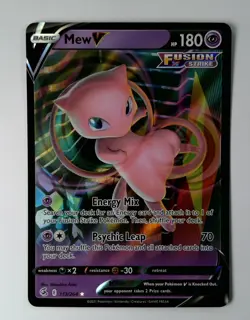 NM Excellent pokemon Mew 113 Fusion Strike NM - Image 1