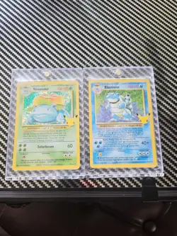 Pokemon Celebrations Blastoise & Venusaur Classic Collection Holo Near Mint - Image 2