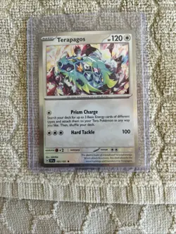 Terapagos - 161/191 - NM - Rare Holo - Surging Sparks - Pokemon TCG - Image 1