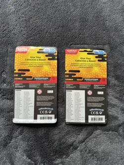 Pokemon Silver Tempest & Fusion Strike 2-Pack Blister with Pin (Lot of 2) - Image 2