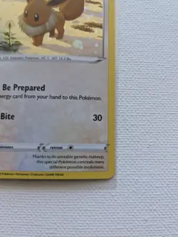 Eevee SWSH190 - Cosmo Holo - Black Star Promo - Pokemon Card - NM - Image 3