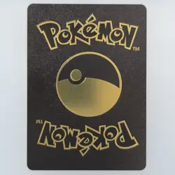 Pokemon Charizard V 508hp Black Vinyl Gold Foil Fan Art Collector Card TCG - Image 2