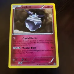 Carbink XY Flashfire Alternate Holo Promo Exclusive Pokemon Card - Image 1
