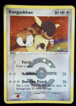 Kangaskhan 2004 6/112 EX FireRed & LeafGreen Holo Rare Pokemon Card - Image 1