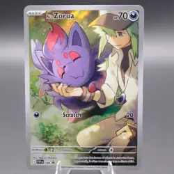 N's Zorua - 189 Promo SV: Scarlet & Violet Promo Cards Pokemon TCG NM - Image 1