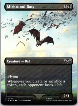 Mirkwood Bats FOIL LTR-421 NM - Image 1