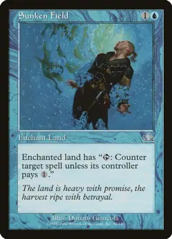 Sunken Field #51 *Foil* (NM) Prophecy MTG - Image 1